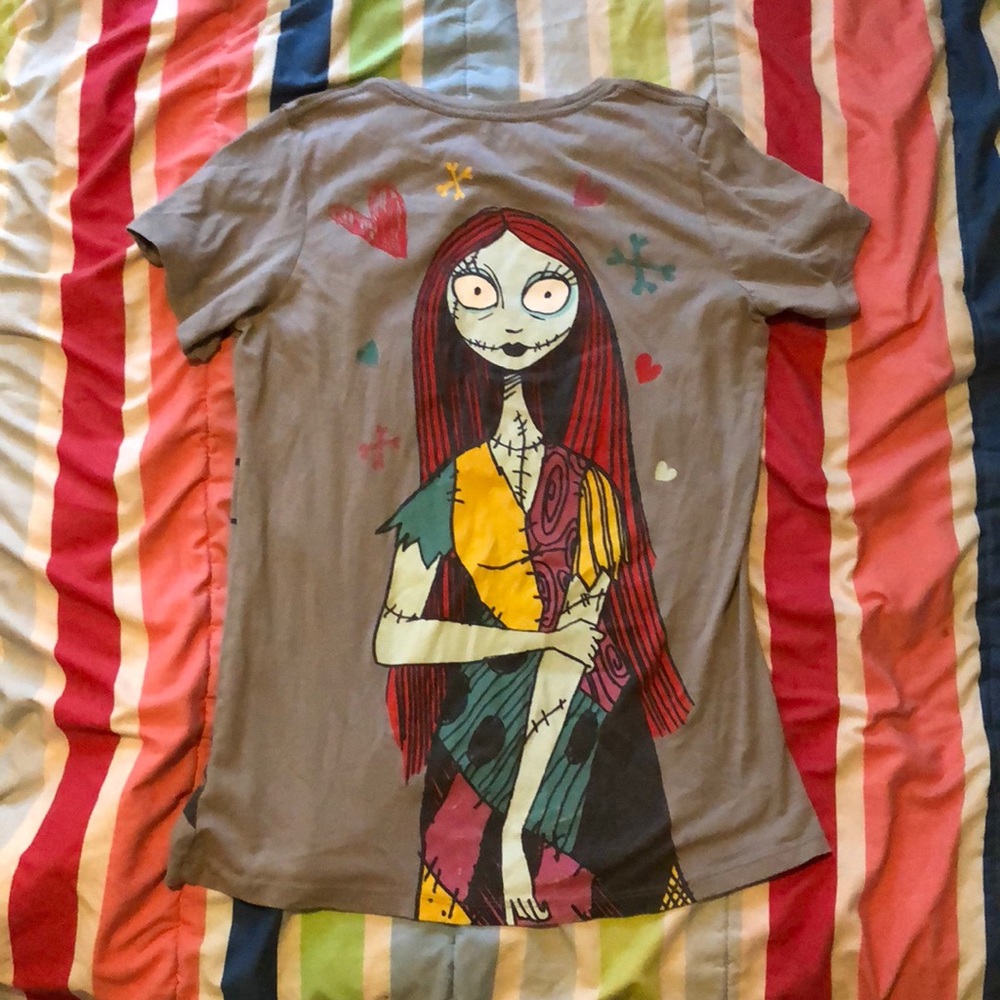 Nightmare before Christmas 2 sided tee juniors XXL
